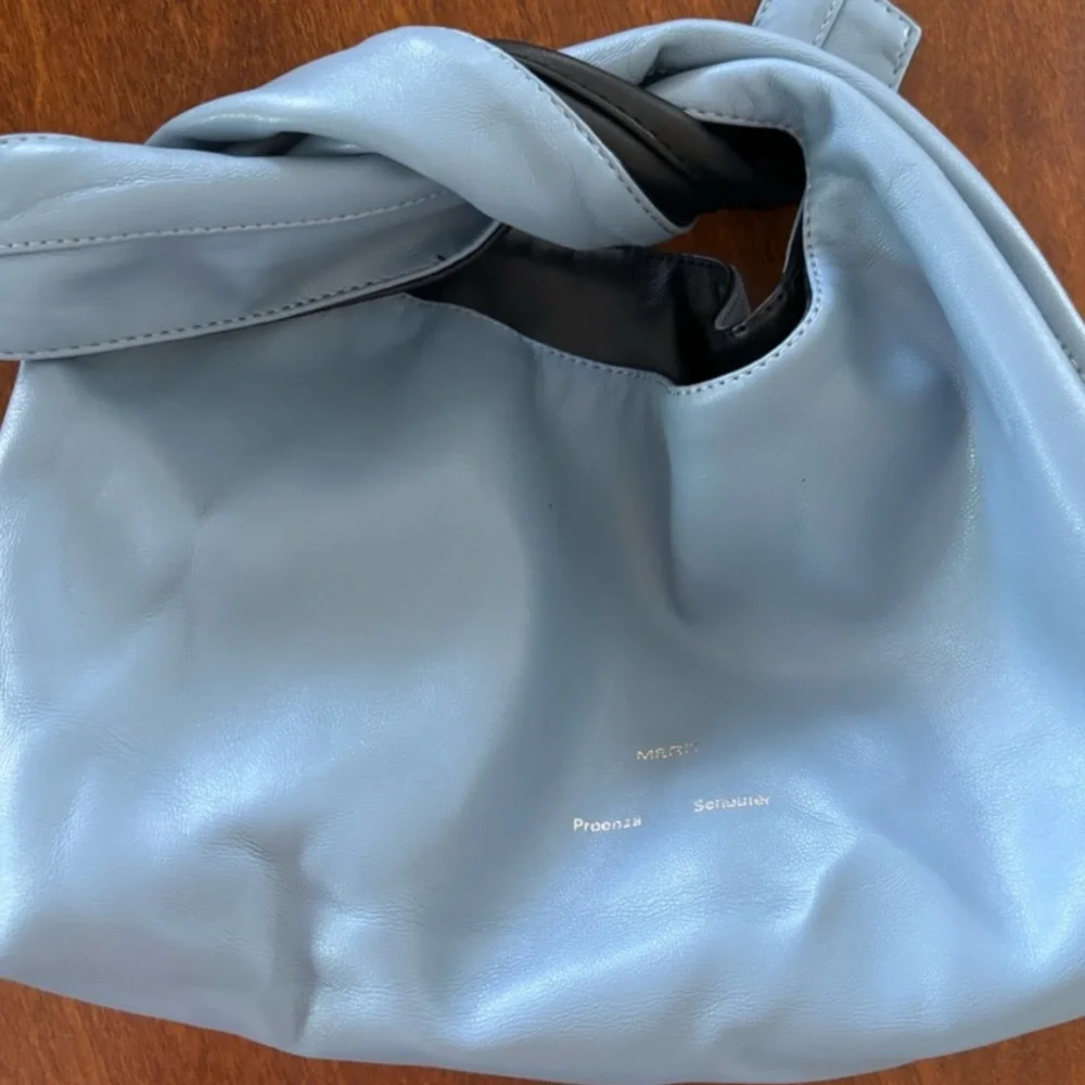 Proenza Schouler Black and Light Blue Clutches - Picture 11 of 13